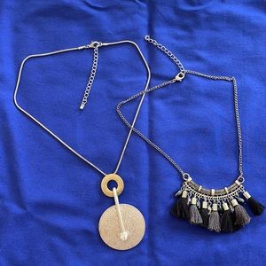 2 statement necklaces fashion jewelry